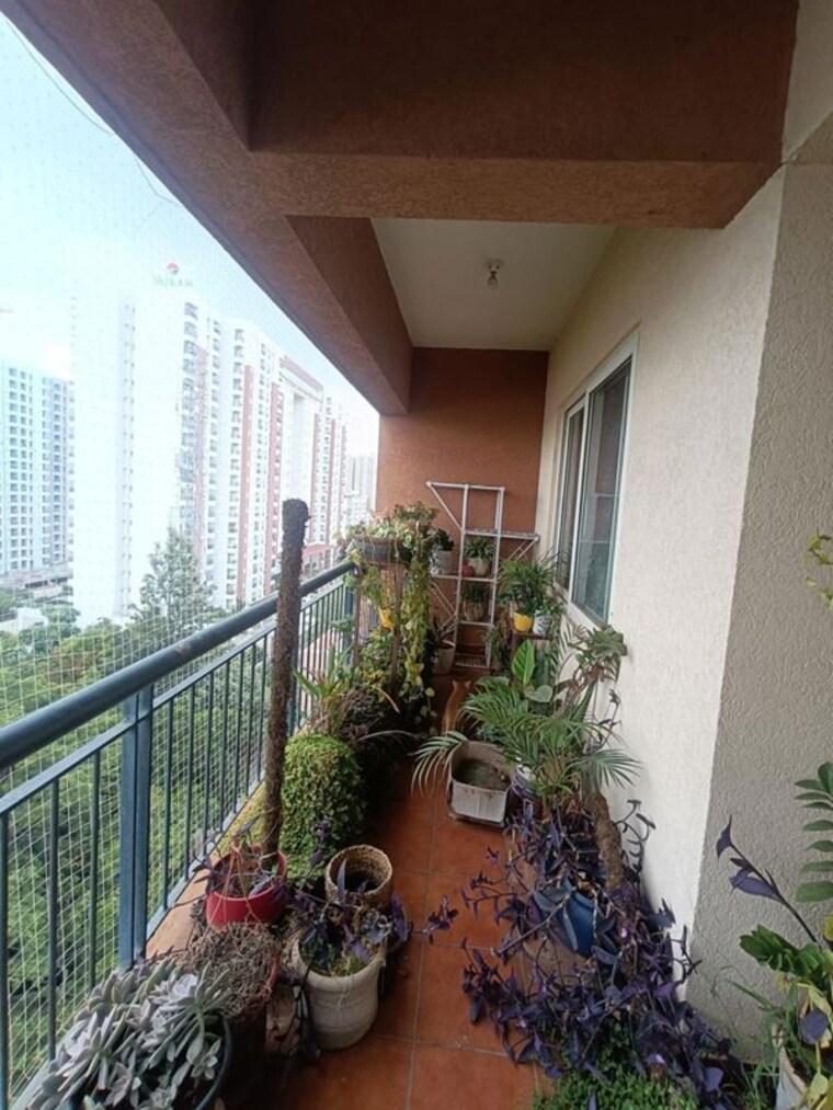 Balcony, vajram-essenza 3 Bedroom 1825 Sq.Ft. Apartment In Yelahanka Bangalore 10504554