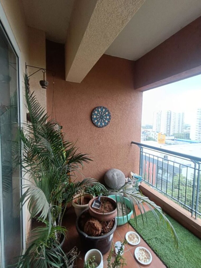 Balcony, vajram-essenza 3 Bedroom 1825 Sq.Ft. Apartment In Yelahanka Bangalore 10504554