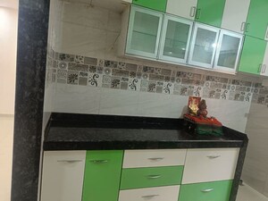 Kitchen in 1 BHK Apartment at Swaroop Residency, Ghatkopar East – for Rent
