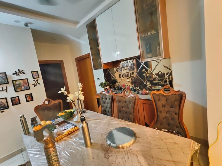 Living Room, prestige-song-of-the-south 3 Bedroom 1923 Sq.Ft. Apartment In Yelenahalli Bangalore 10504584