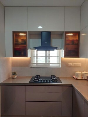 Kitchen in 3 BHK Apartment at DSR Parkway, Sarjapur Road – for Sale