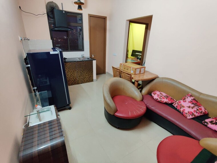 Living Room, ambuja-neotia-utalika-the-condoville 1 Bedroom 513 Sq.Ft. Apartment In Mukundapur Kolkata 10504666
