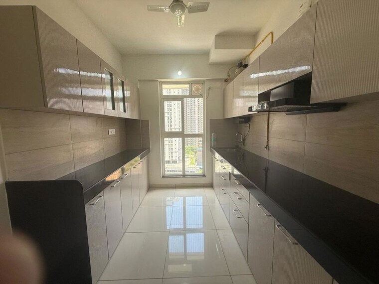 Kitchen, godrej-emerald 3 Bedroom 1200 Sq.Ft. Apartment In Ghodbunder Road Thane 10504683