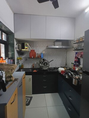 Kitchen in 2 BHK Apartment at Puranik City, Kasarvadavali – for Rent