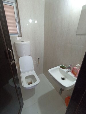 Bathroom in 1 BHK Apartment at Puranik Tokyo Bay Phase 3A, Kasarvadavali – for Rent