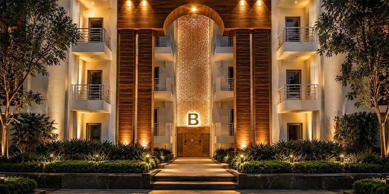 Exterior View, urban-axis-urban-woods 2 Bedroom 1099 Sq.Ft. Apartment In Sushant Golf City Lucknow 10504708