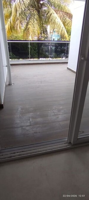 Balcony in 2 BHK Apartment at Veerabhadra Nagar – for Rent