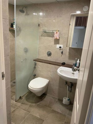 Attached Bathroom in 3 BHK Apartment at Goyal and Co Orchid Whitefield, Whitefield – for Sale