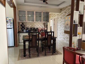 Dining area in 3 BHK Apartment at Goyal and Co Orchid Whitefield, Whitefield – for Sale