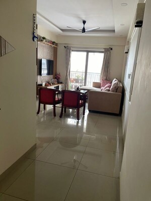 Living Room in 3 BHK Apartment at Goyal and Co Orchid Whitefield, Whitefield – for Sale