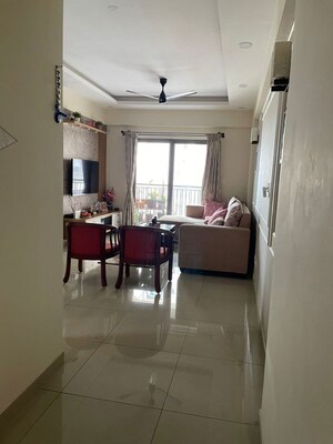 Living Room in 3 BHK Apartment at Goyal and Co Orchid Whitefield, Whitefield – for Sale
