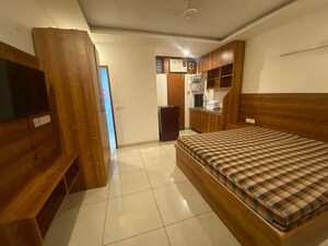 Kitchen in 1 RK Builder Floor at Sector 57 – for Rent