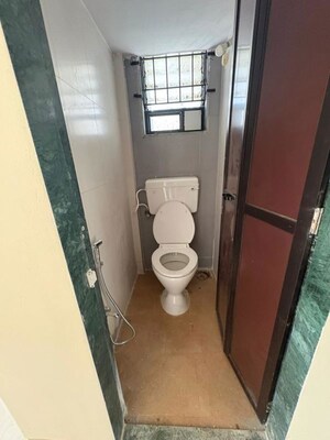 Bathroom in 1 BHK Apartment at Vihang Valley Phase1, Kasarvadavali – for Rent