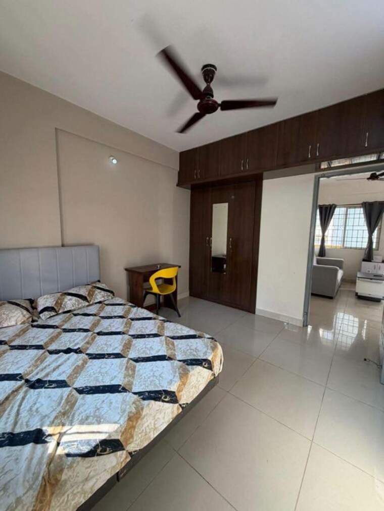 Bedroom, krishna-residency-kadubeesanahalli 1 Bedroom 550 Sq.Ft. Apartment In Kadubeesanahalli Bangalore 10504901