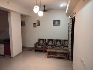 Living Room in 2 BHK Apartment at Panchsheel Greens II, Sector 16 Greater Noida – for Rent