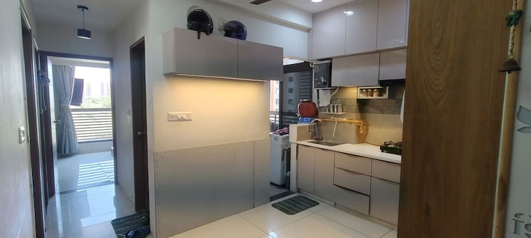 Kitchen, anand nagar 3 Bedroom 1377 Sq.Ft. Apartment In Anand Nagar Ahmedabad 10504895