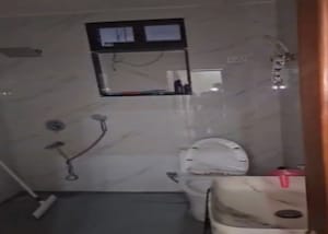 Bathroom in 3 BHK Apartment at Panchsheel Vihar – for Sale