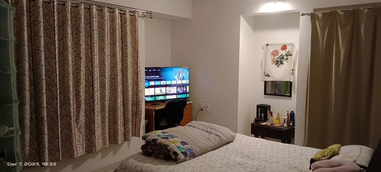 Bedroom, suyog-padmavati-hills 3 Bedroom 1500 Sq.Ft. Apartment In Bavdhan Pune 10504972
