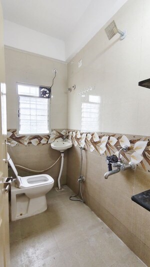 Bathroom in 1 BHK Apartment at Wadegaon – for Rent