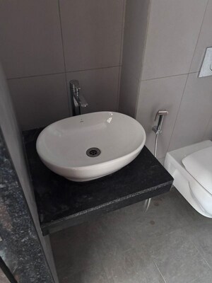 Bathroom in 3 BHK Apartment at Gera Planet Of Joy, Kharadi – for Sale