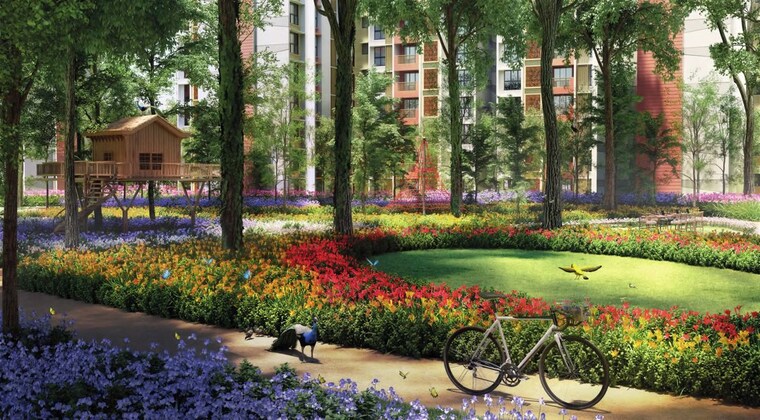 Garden, lodha-codename-premier 4 Bedroom 1398 Sq.Ft. Apartment In Dombivli East Thane 10505041