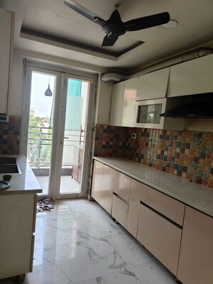 Kitchen in 3 BHK Builder Floor at Sector 7 – for Rent