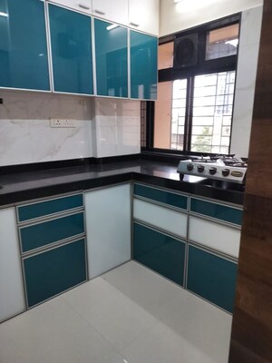Kitchen in 1 BHK Apartment at Krishna Residency Malad West, Malad West – for Rent