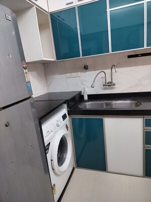 Kitchen in 1 BHK Apartment at Krishna Residency Malad West, Malad West – for Rent