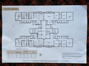 Floor Plan in 3 BHK Apartment at Bhokarpada – for Sale