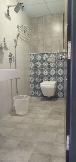 Bathroom in 3 BHK Apartment at Ajay Towers, Indiranagar – for Rent