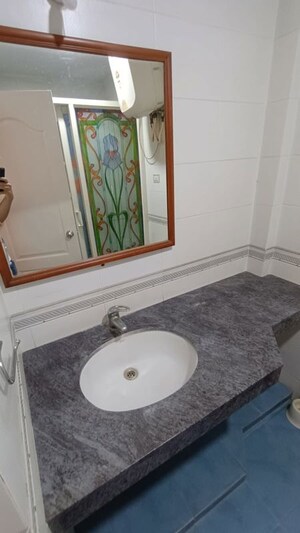 Bathroom in 3 BHK Apartment at Alpine Manor, Mg Road – for Rent
