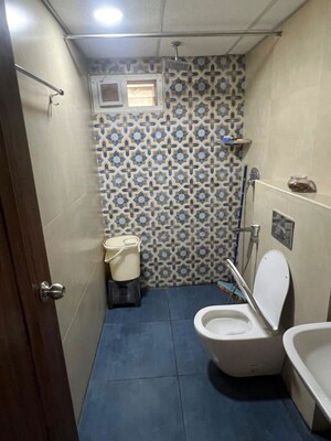 Bathroom in 3 BHK Apartment at CM Plaza, Koramangala – for Rent