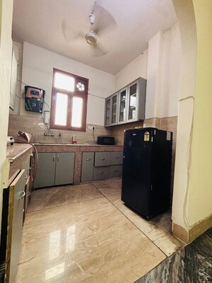 Kitchen in 2 BHK Builder Floor at Lajpat Nagar Iii – for Rent
