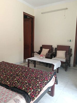 Bedroom in 2 BHK Builder Floor at Greater Kailash ii – for Rent