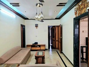Living Room in 3 BHK Apartment at BPS Aastha Apartment, Mulund West – for Sale