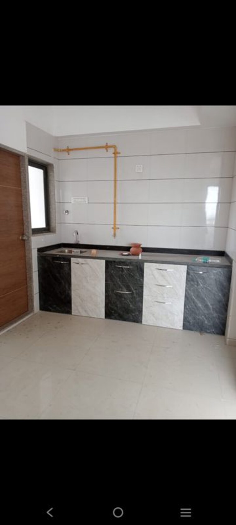 Kitchen, mba-om-elegance 2 Bedroom 1150 Sq.Ft. Apartment In Zundal Ahmedabad 10505140