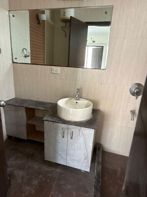 Bathroom in 2 BHK Builder Floor at Unitech Greenwood City Apartment, Sector 45 – for Rent