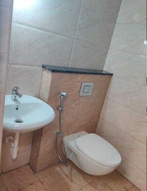 Bathroom in 3 BHK Apartment at SRR Sriram River View, Narsingi – for Rent