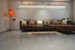Living Room in 3 BHK Apartment at Mori Road – for Sale