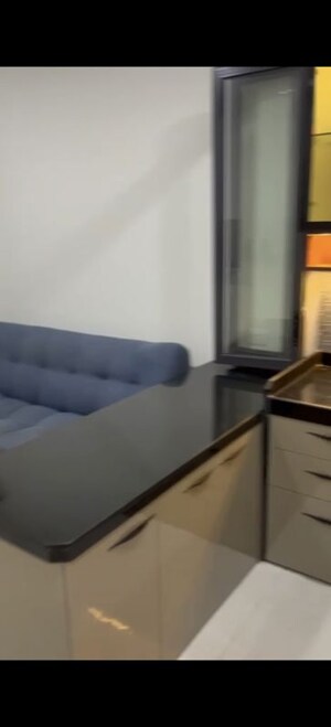 Kitchen in 1 RK Apartment at Lodha Crown Quality Homes, Majiwada – for Rent