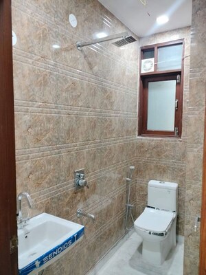 Bathroom in 2 BHK Builder Floor at Bhagwan Nagar – for Rent