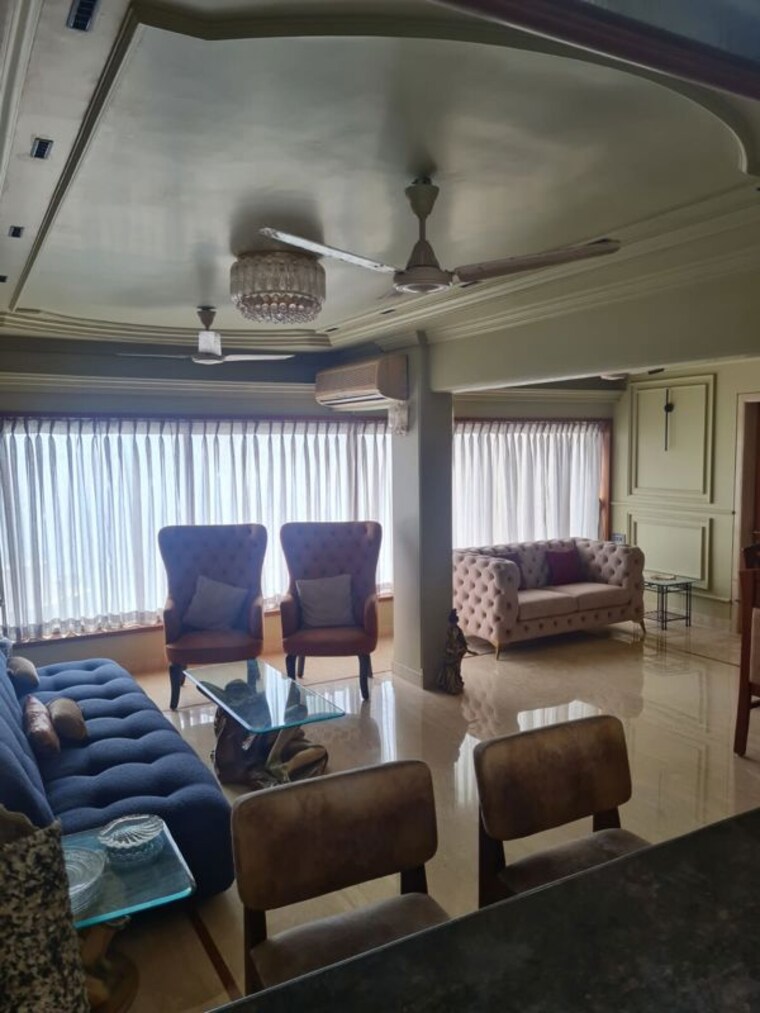 Living Room, k-raheja-raheja-classique 3 Bedroom 1400 Sq.Ft. Apartment In Andheri West Mumbai 10505198