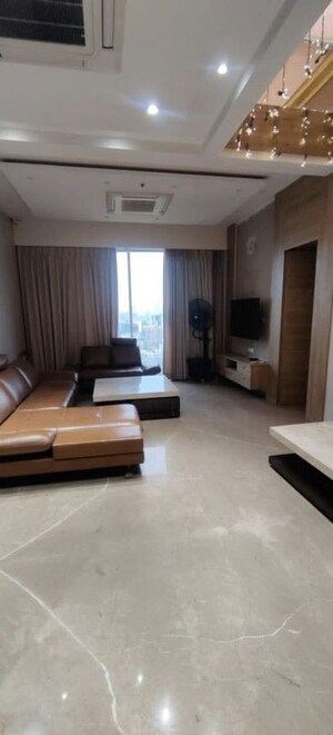 Living Room in 3 BHK Apartment at K Raheja Raheja Classique, Andheri West – for Rent