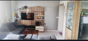 Living Room in 2 BHK Apartment at SJR Blue Waters, Off Sarjapur Road – for Rent
