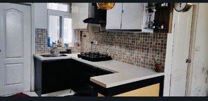 Kitchen in 2 BHK Apartment at SJR Blue Waters, Off Sarjapur Road – for Rent