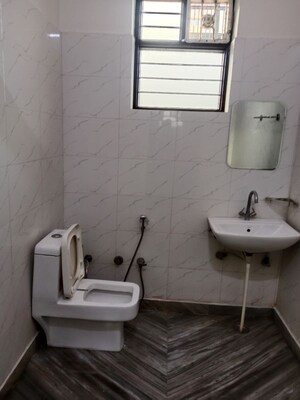 Bathroom in 3 BHK Builder Floor at Huda – for Rent