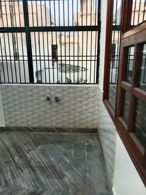 Balcony in 3 BHK Builder Floor at Huda – for Rent