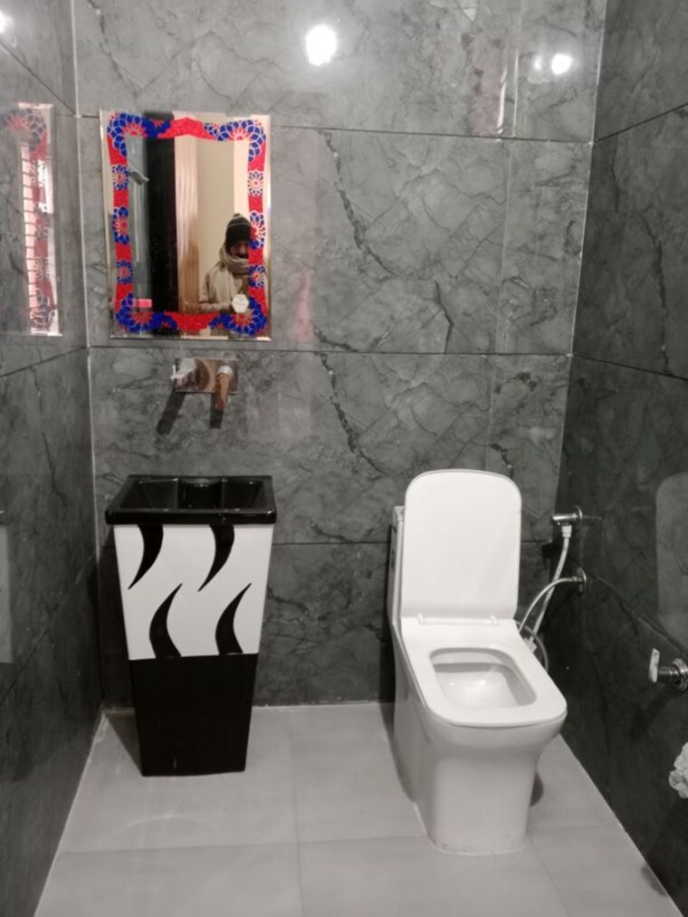 Bathroom, huda 2 Bedroom 1355 Sq.Ft. Builder Floor In Huda Panipat 10505206