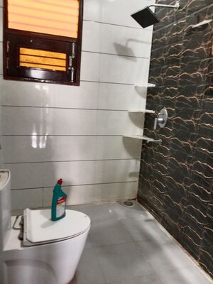 Bathroom in 4 BHK Builder Floor at Huda – for Rent
