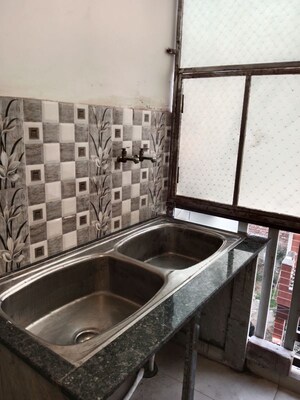 Kitchen in 1 BHK Builder Floor at Huda – for Rent